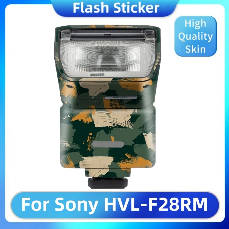 HVL-F28RM Customized Sticker For Sony HVL F28RM Decal Skin Flash Vinyl Wrap Anti-Scratch Film Protector Coat