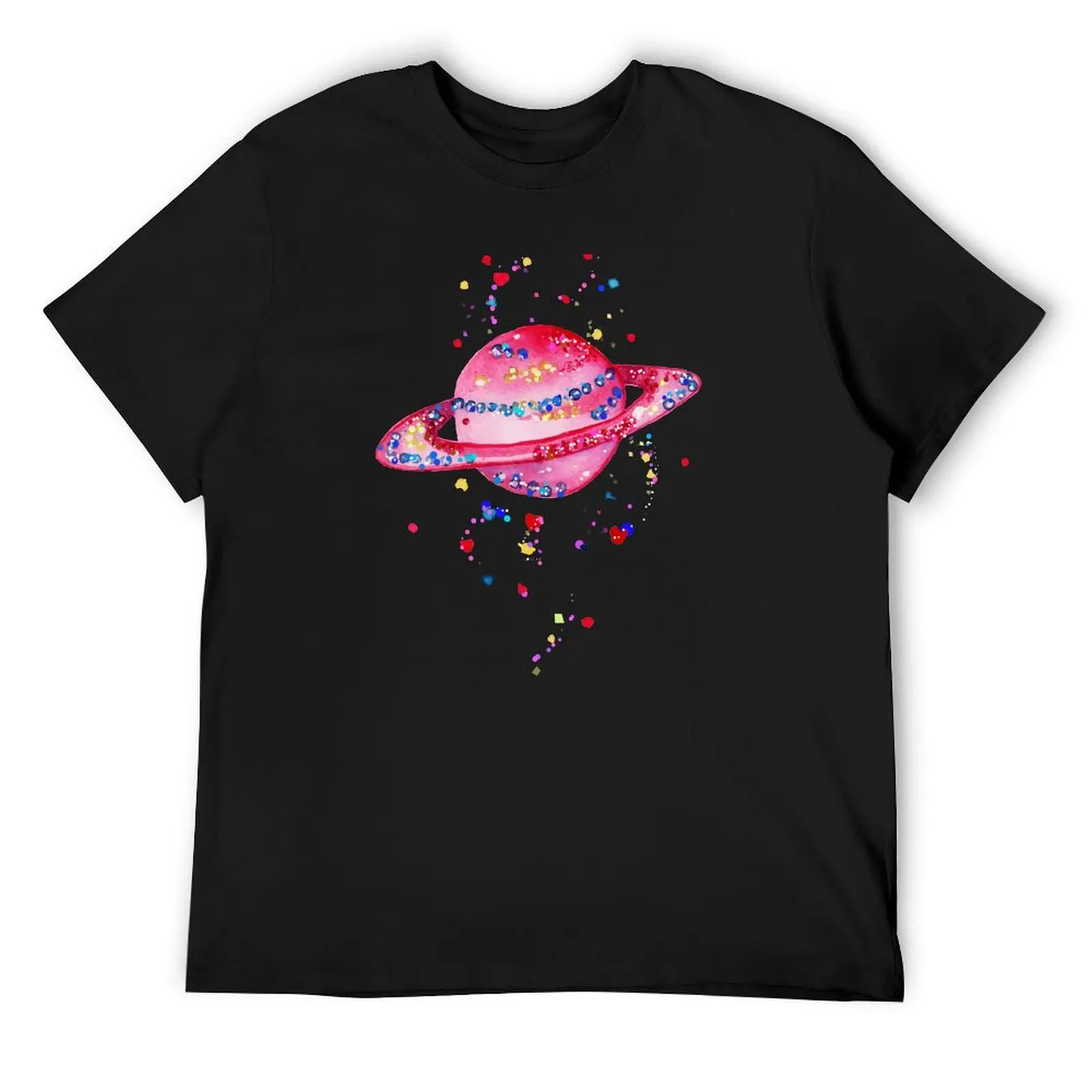 Satellite - Pink T-Shirt vintage t shirts sweat mens workout shirts