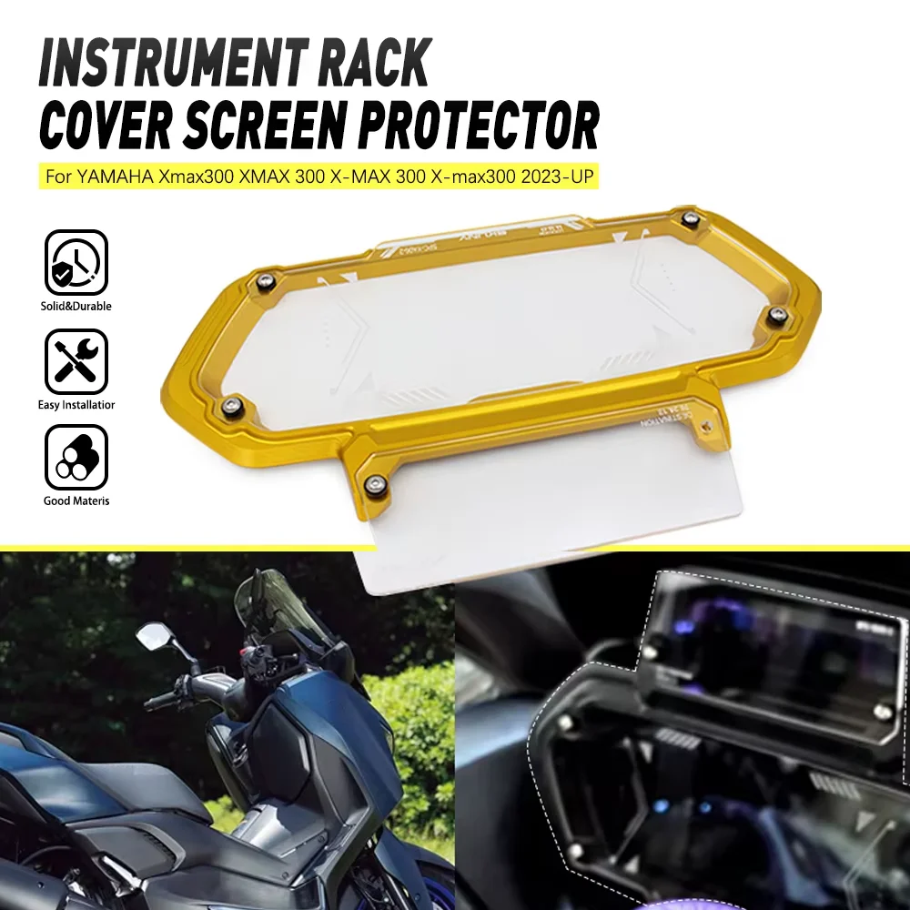 

Motorcycle Screen Protector Dashboard Cover Cap Protector Protection For YAMAHA XMAX300 X MAX XMAX 300 2023 2024 2025