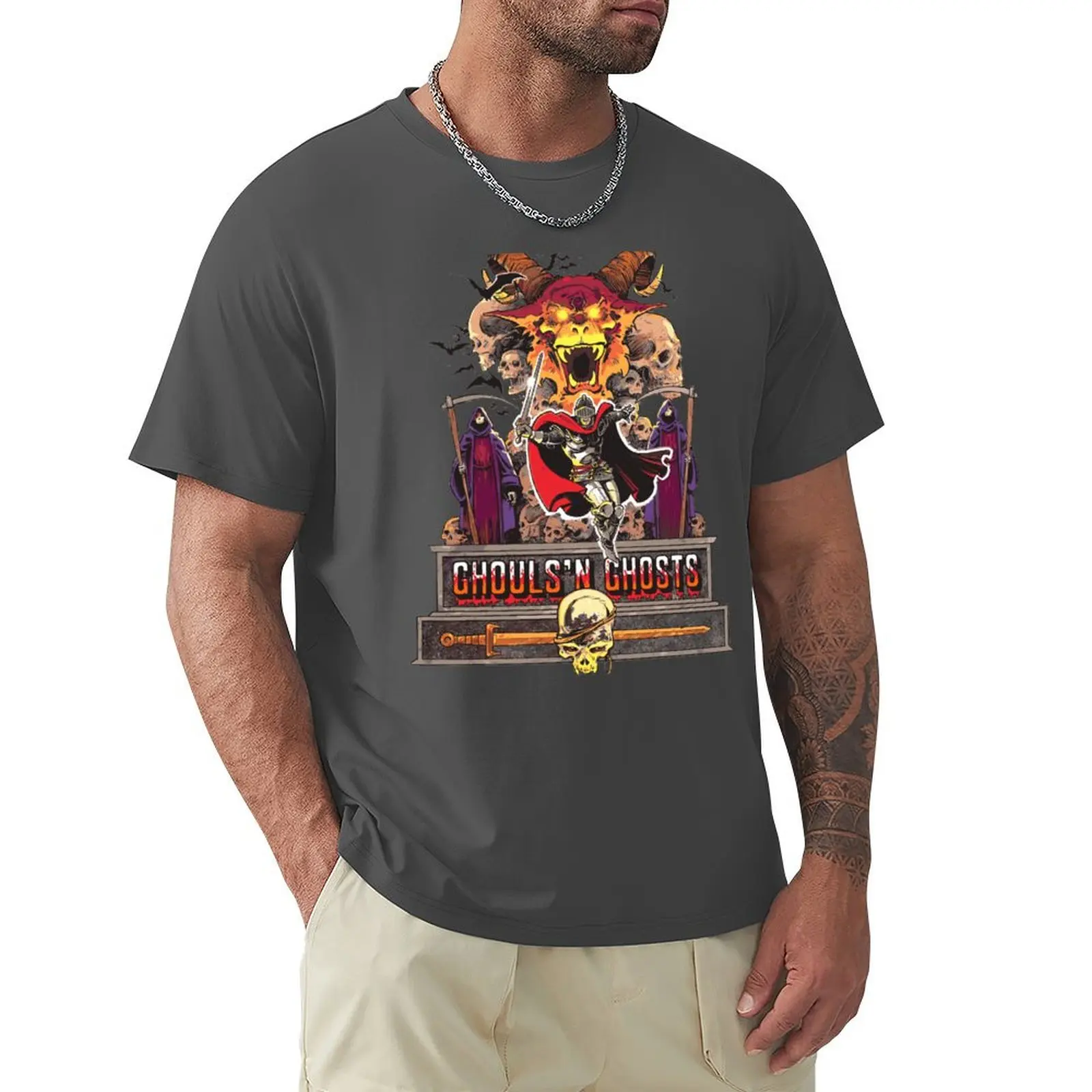 

Ghouls 'n Ghosts T-Shirt plus sizes cute tops mens tall t shirts