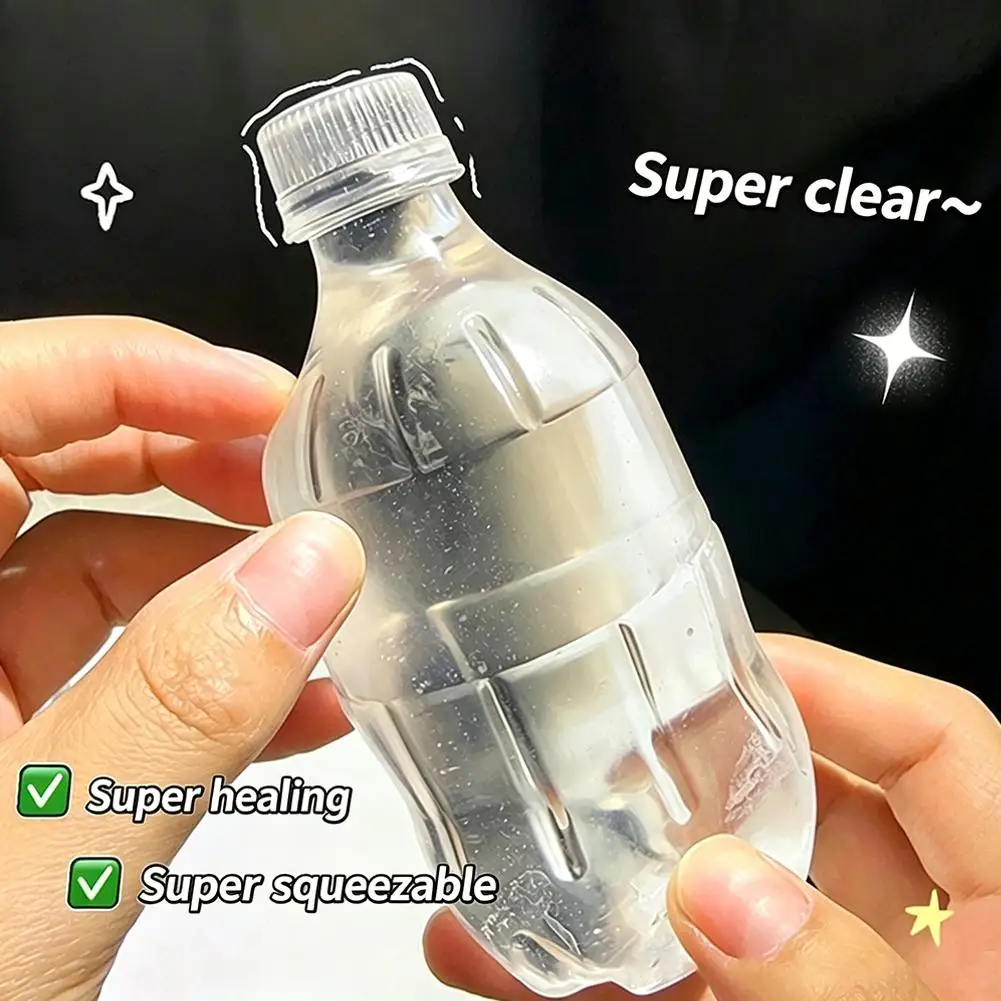 Water Bottle Squishy Toy Sensory Fidget Stress Relief Anti Anxiety Squeeze Toys for Kids Adults Office
