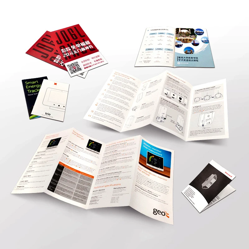 

50 0.Zhang.Custom.Factory professional customized manuals leaflets folding catalogs brochures brochure printing