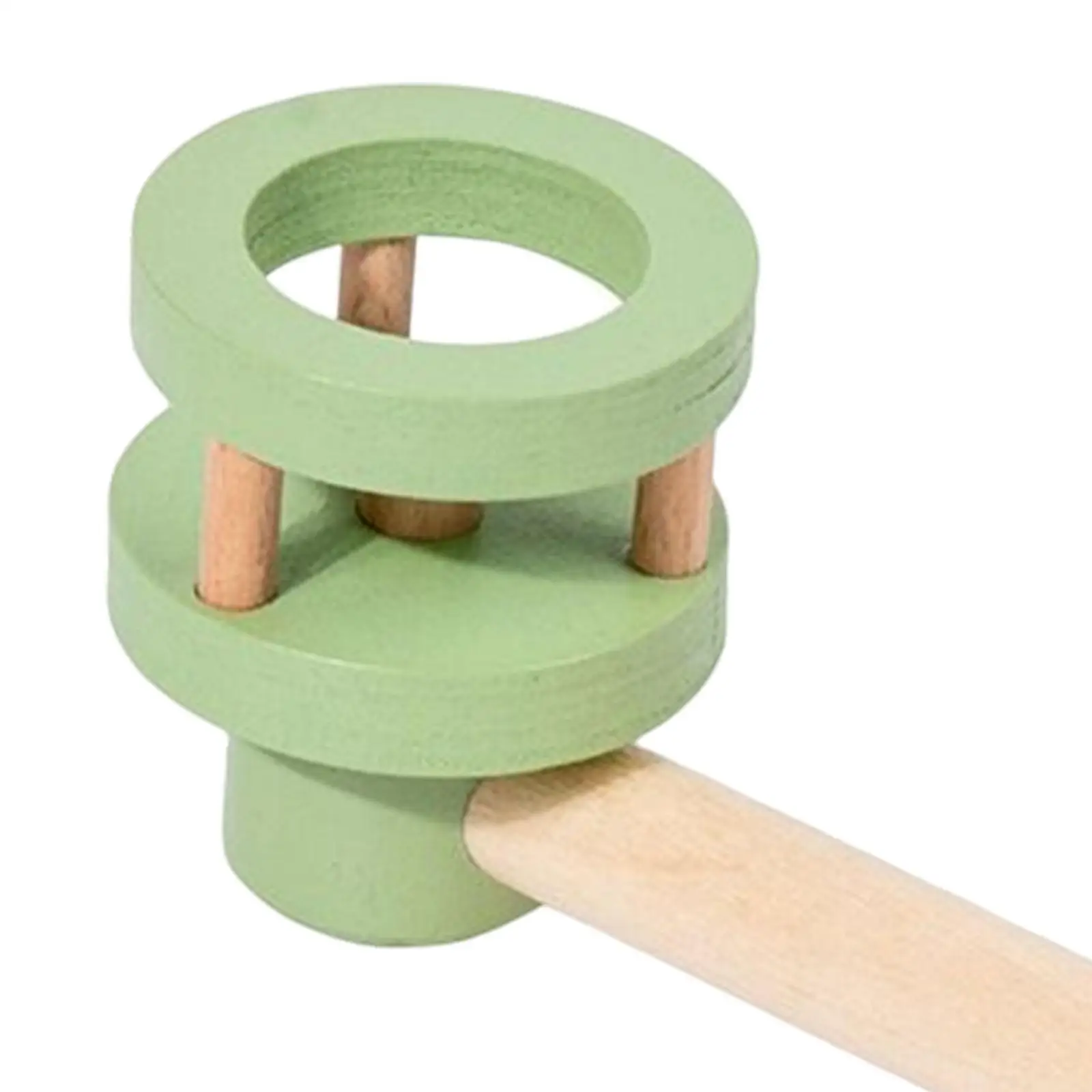 Juego de bolas de tubo de soplado flotante, juguetes de soplado de madera, juego de objetivo educativo para niños, niños y niñas