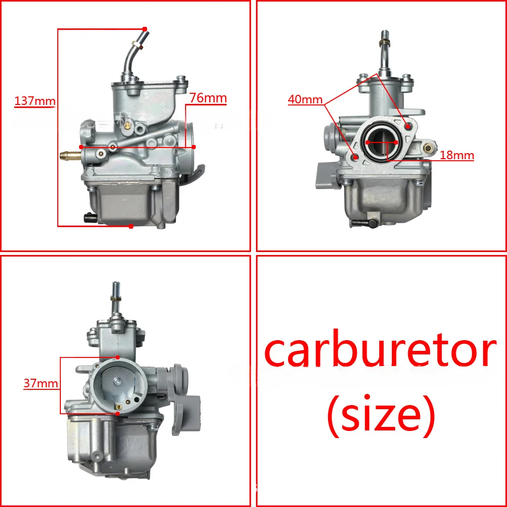 Suitable for Yamaha YFM80 85 86-88 carburetors, compatible with Moto 4 YFM50 FM100 Raptor 50 80 ATV 1992-2006