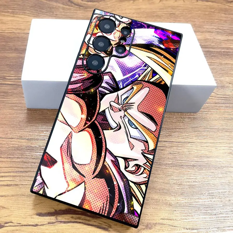 Case for Samsung Galaxy S25 S23 FE S24 Plus S21 S20 Note 20 9 10 S9 S25Edge S22 Funda Phone Cover D-ragonS B-allS Goku