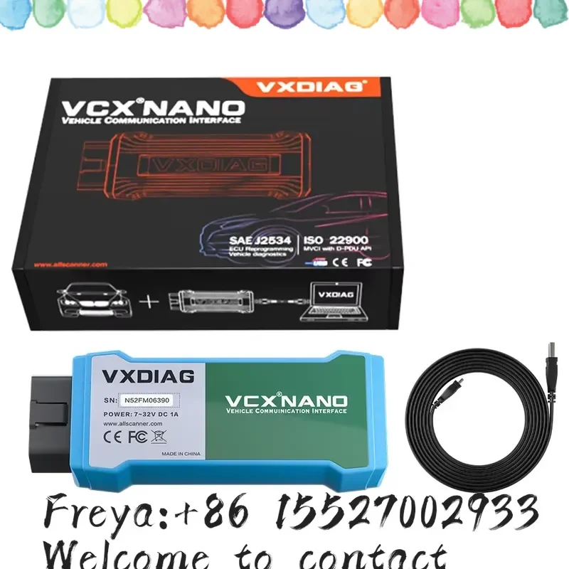 NEW WiFi Vxdiag Vcx Nano Compatible With ODIS for