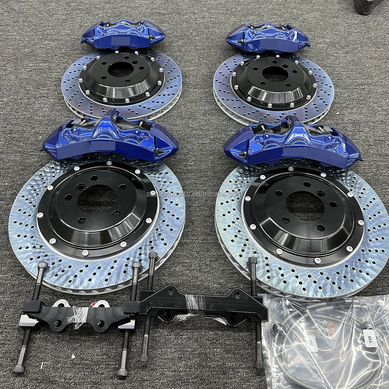 

Upgrade Your Braking System with 6+4 Piston Blue Calipers for Sports Cars for M3 M5 E46 E90 E92 335i F30 F35 G30 G38