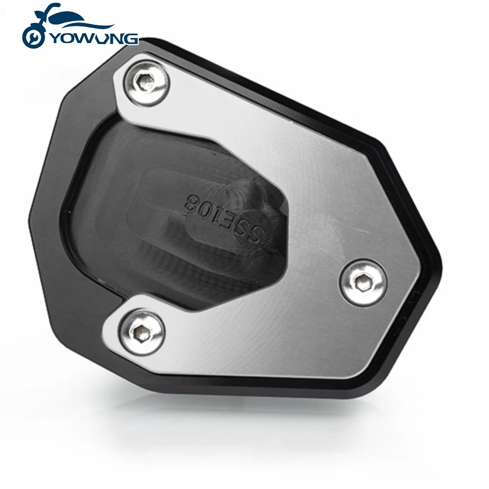 Für LONCIN VOGE 350AC 500R 650DS 500DS LX500R 500 650 AC DS Motorrad Ständer Fuß Seite Stehen Verlängerung Pad unterstützung Platte