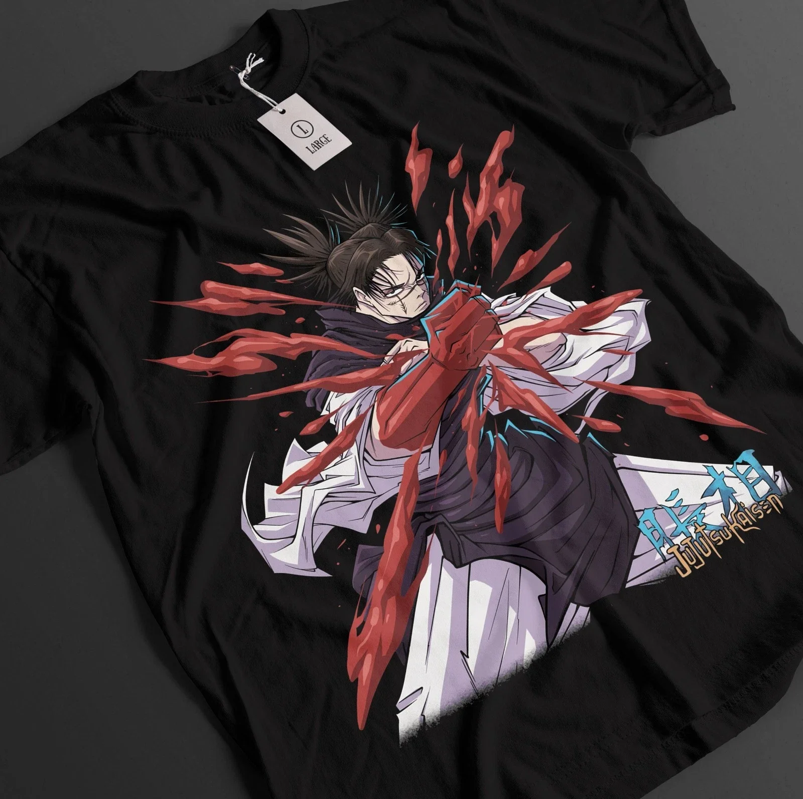2026 Summer Jujutsu Kaisen Retro Cosplay T-shirt Men's Super Casual Cotton Printed Short-sleeved Unisex Children's Sports Shirt