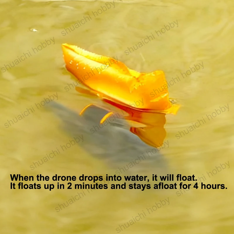 Für DJI Flip/Mini/Avata Drone Wasser-Aktivierte Airbag Aufkleber Selbst-Schwimmende Marine Luftaufnahmen Wasser Rettung zubehör