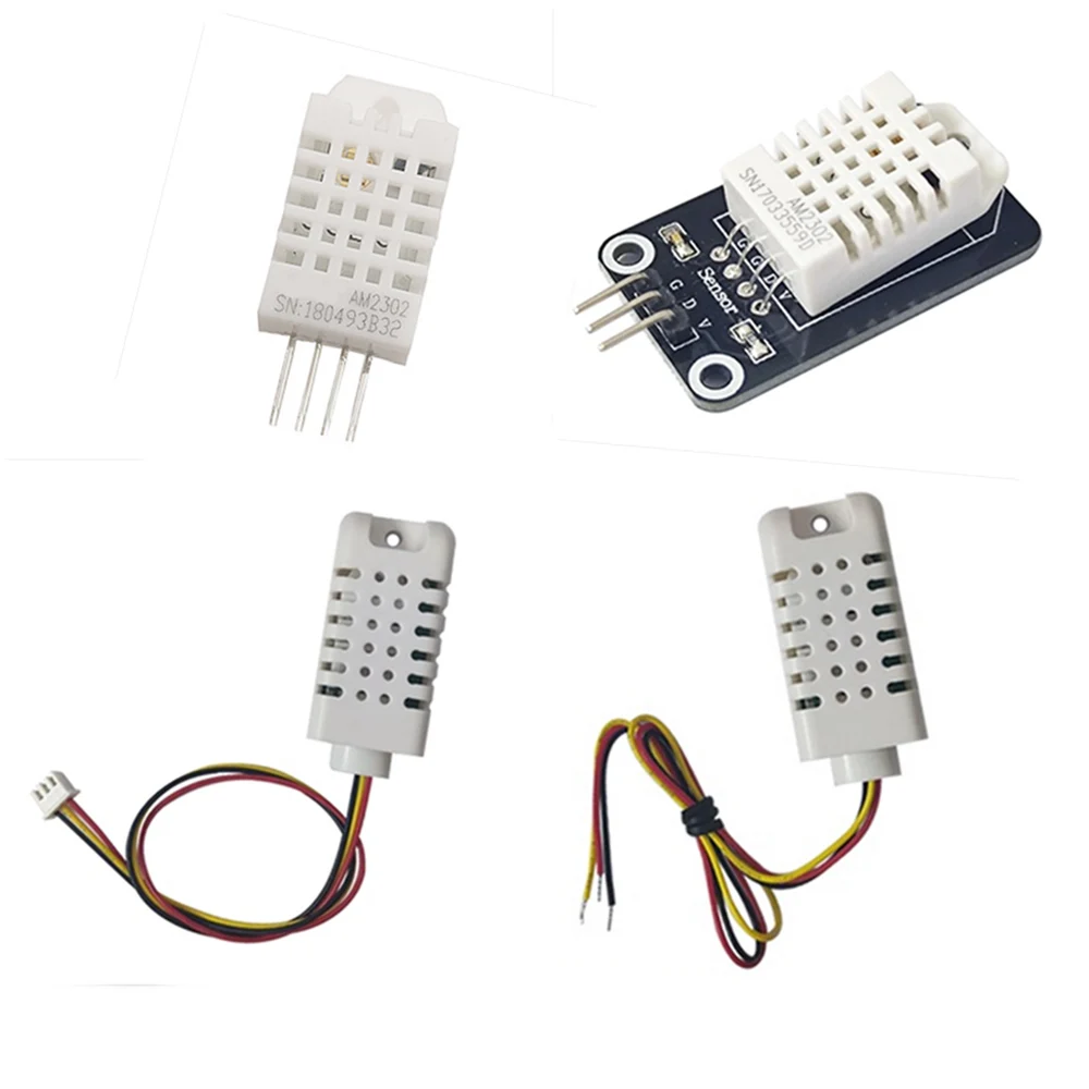 DHT22 AM2302 DHT11 DHT12 AM2320 Digital Temperature Humidity Sensor Module Board For Arduino Ultra low Power High Precision 4pin