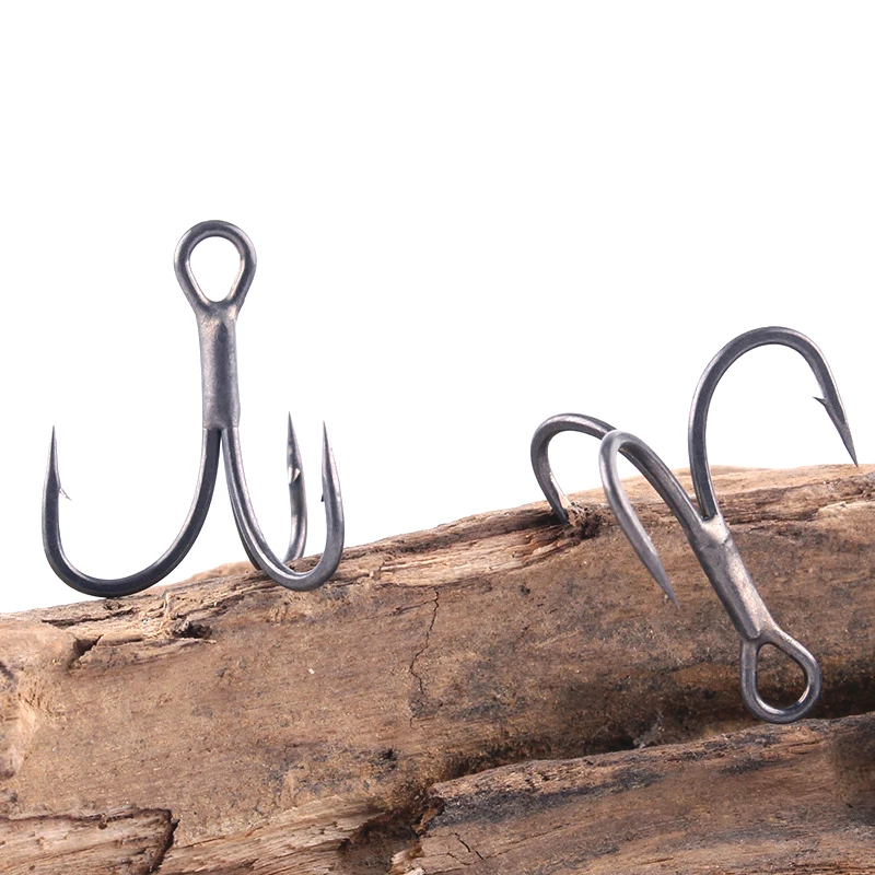 BKK 6066-3X-NP Treble Hook BT662-UA Triple Fishing Hooks Fishing Accessories 2# - 16# UltraAntirust Fishhook All for Fishing