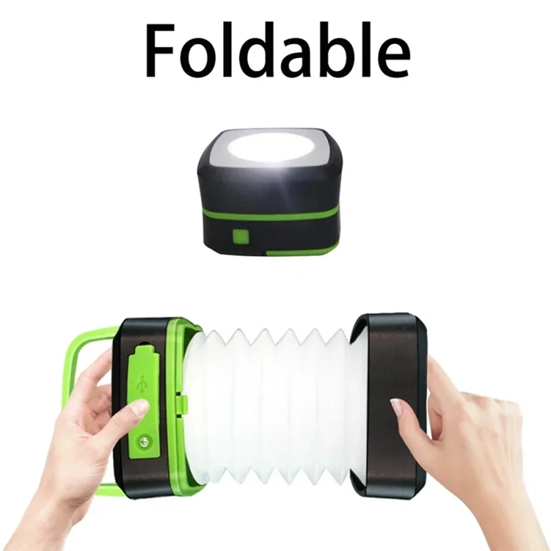 

ABRS-Camping Light Solar Rechargable Foldable Portable Lantern