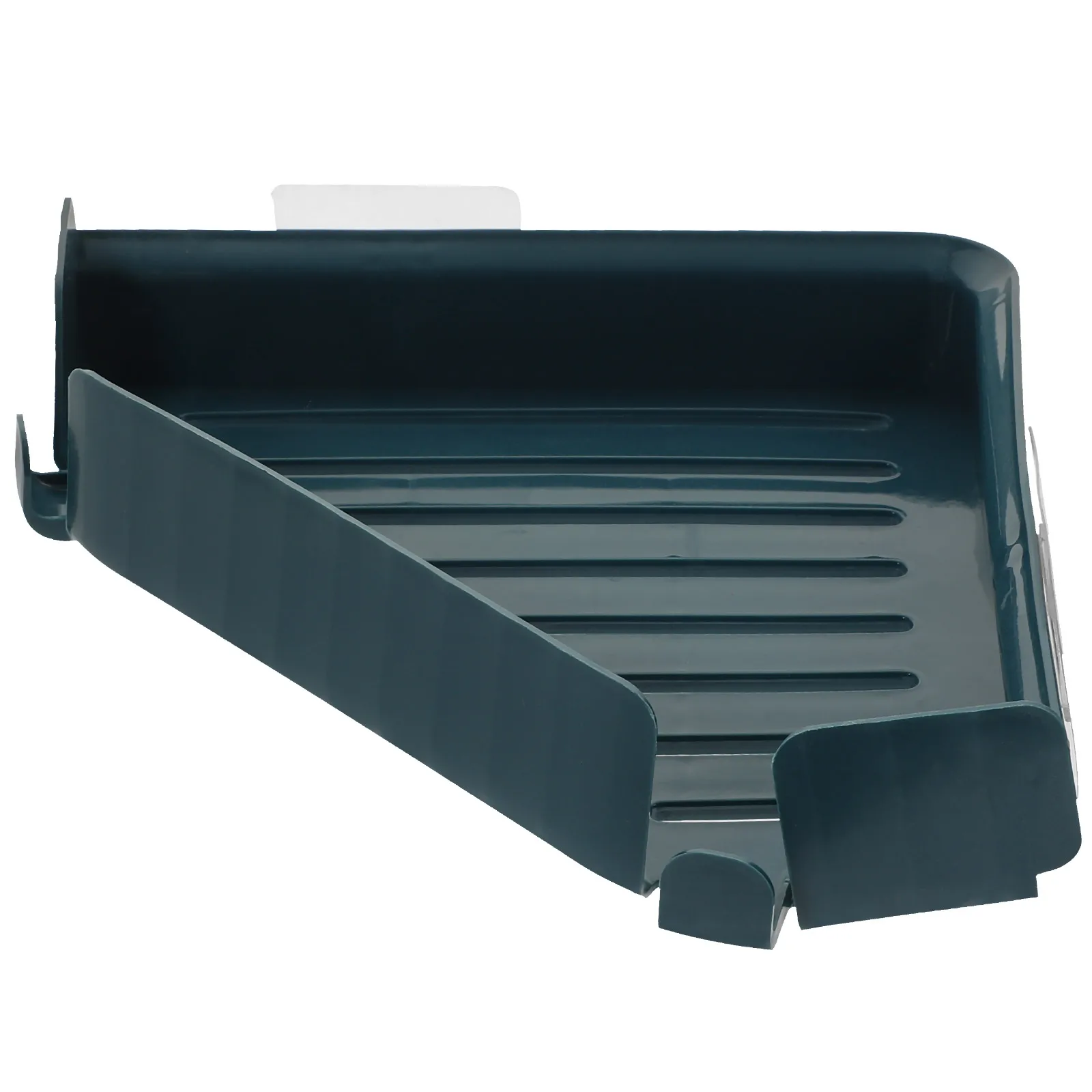

Suction Cup Sink Storage Basket Kitchen ganizer No Punching Plastic Drain Rack Triangular Design Easy Installation Bathroom
