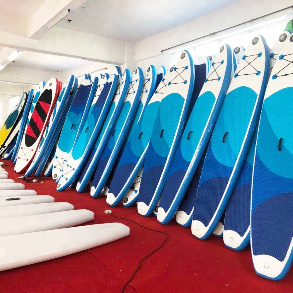 SUP قابل للنفخ بالطاقة - تصميم Hydrofoil لتحسين الأداء #4