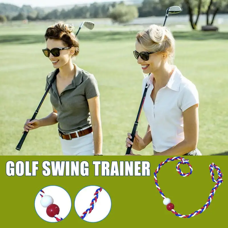 Golf Resistant Band Portable Golf Training Equipment Golf Practice Trainer Practical Golf Training Aid Golf Sports Accessories