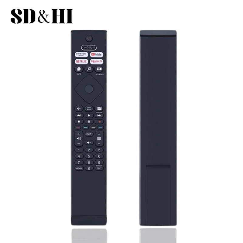 1 قطعة لتلفزيون الشبكة الذكية التي تعمل بنظام أندرويد جهاز التحكم عن بعد BRC0984501 4K UHD تلفزيون أندرويد 43/50/55PUS7906/12