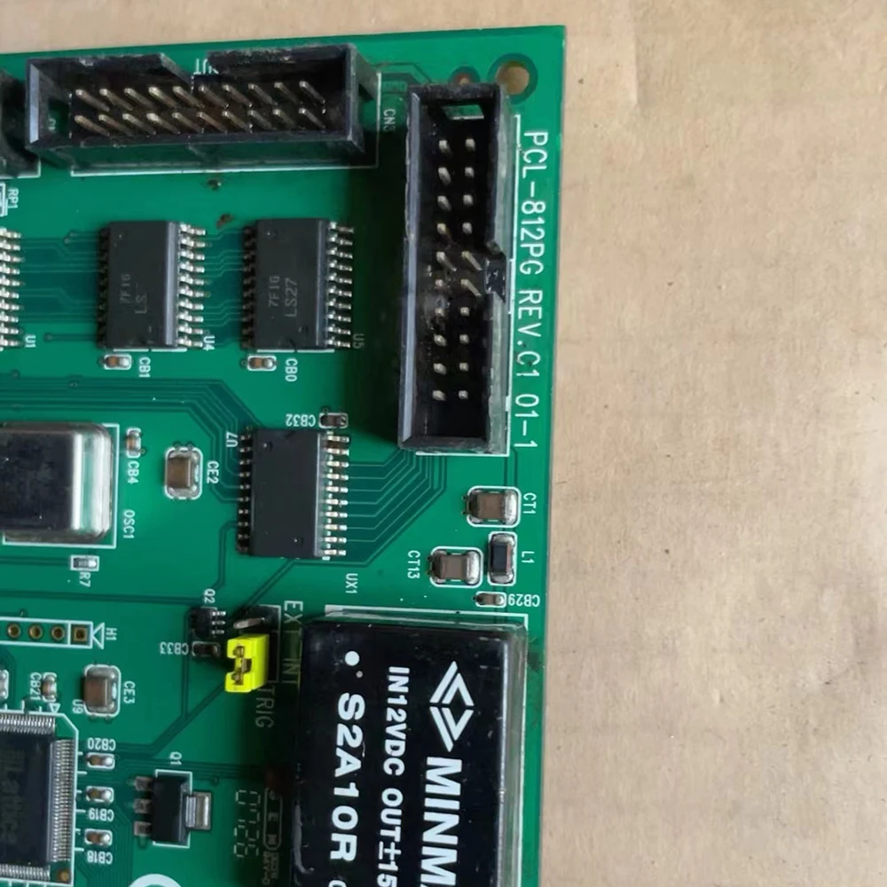 

PCL-812PG REV.C1 01-1 Промышленная карта аналогового и цифрового ввода-вывода PCL-812