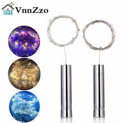 1/2/3M LED Wine Bottle Cork Starry Light String for Festival Wedding Christmas Decoration Party Decor Copper Wire Night Light