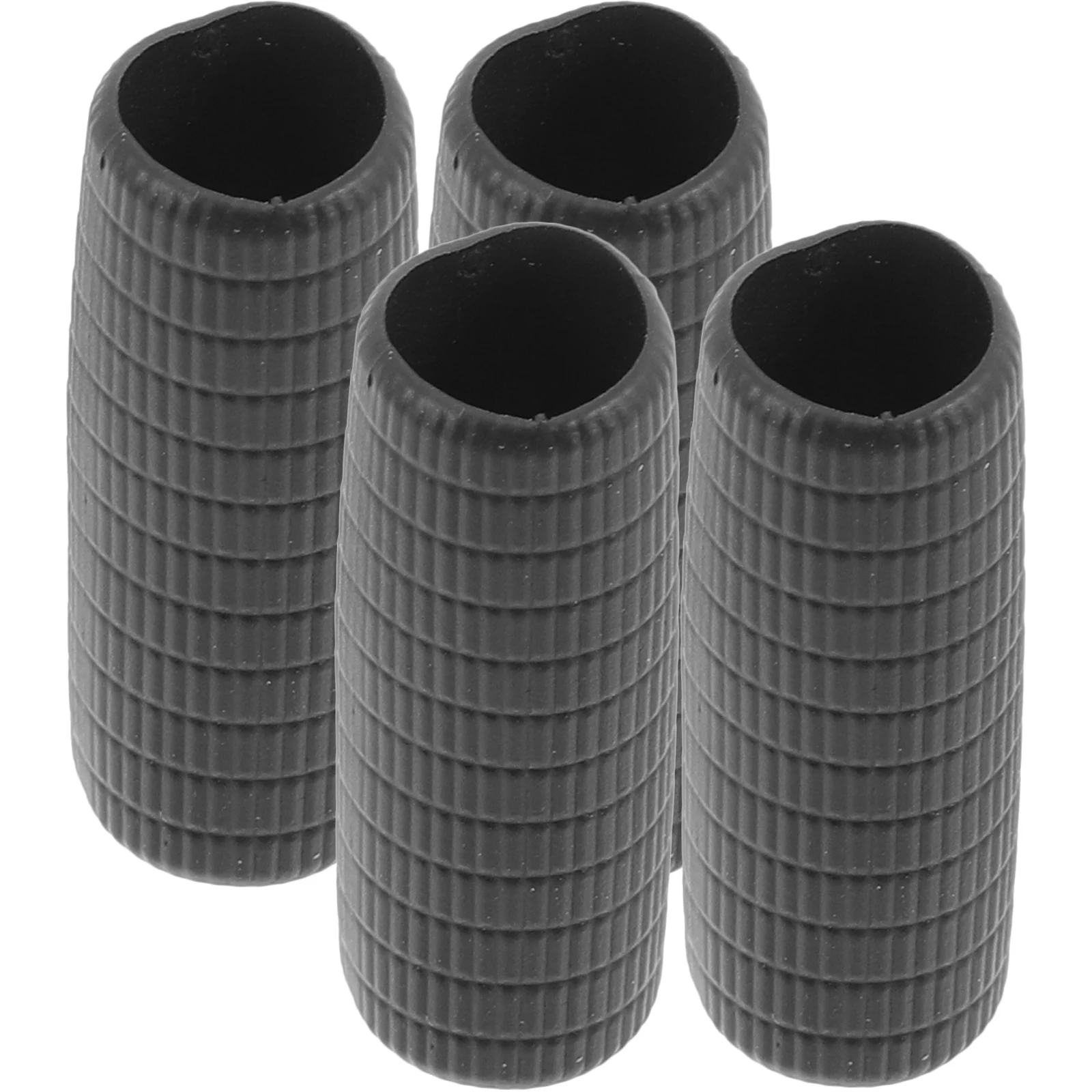 Caso violino para a prática, acessórios para instrumentos musicais, componente Bow Grip, acessório para instrumentos de estudante, 4 PCs