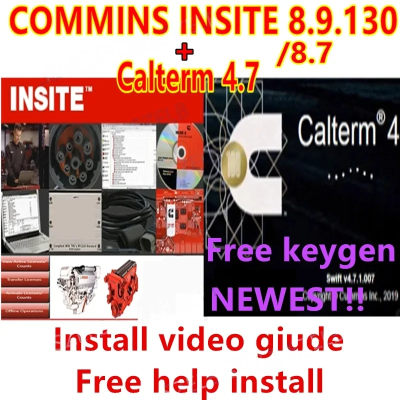 

Lastest Calterm 4.7.1.007+ Cummins Insite 8.9 /8.7 PRO with Keygen Engine Diagnostic Fault Code Engine Diagnostic Test Adjustmen