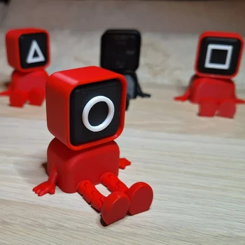 Mini gra kałamarnica Anime kolekcja figurek plecak peryferyjna zabawka Cosplay prezent dla dzieci dekoracyjne zabawki z nadrukiem 3d