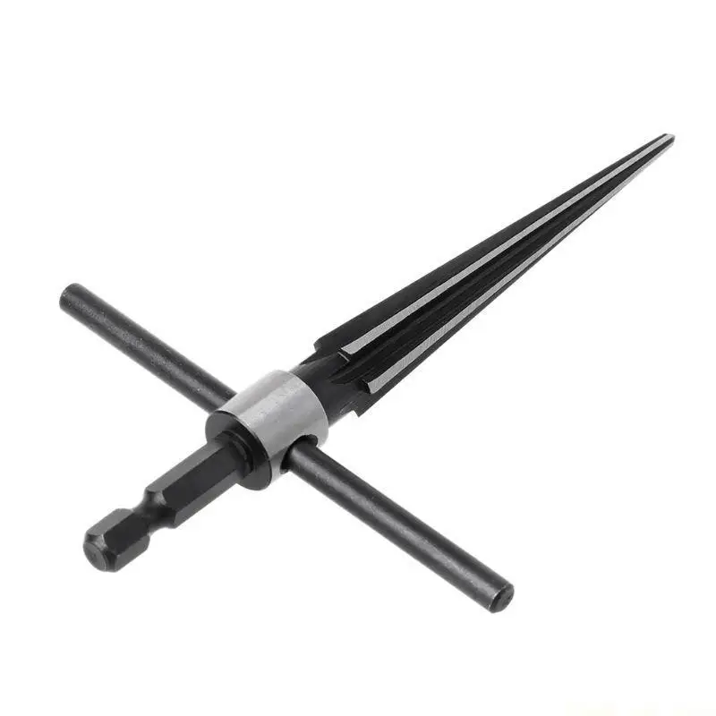 A2BE 3-13mm Bridge Pin Hole Hand Held Reamer for T Handle Tapered 6 Fluted Chamfer Bi