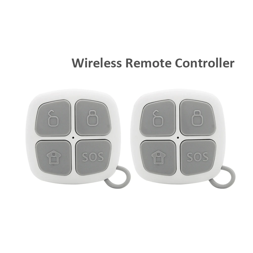 2pcs wireless 433MHz remote controller keyfob for wifi gsm home alarm GS-G90B and G90B Plus smart life security protection