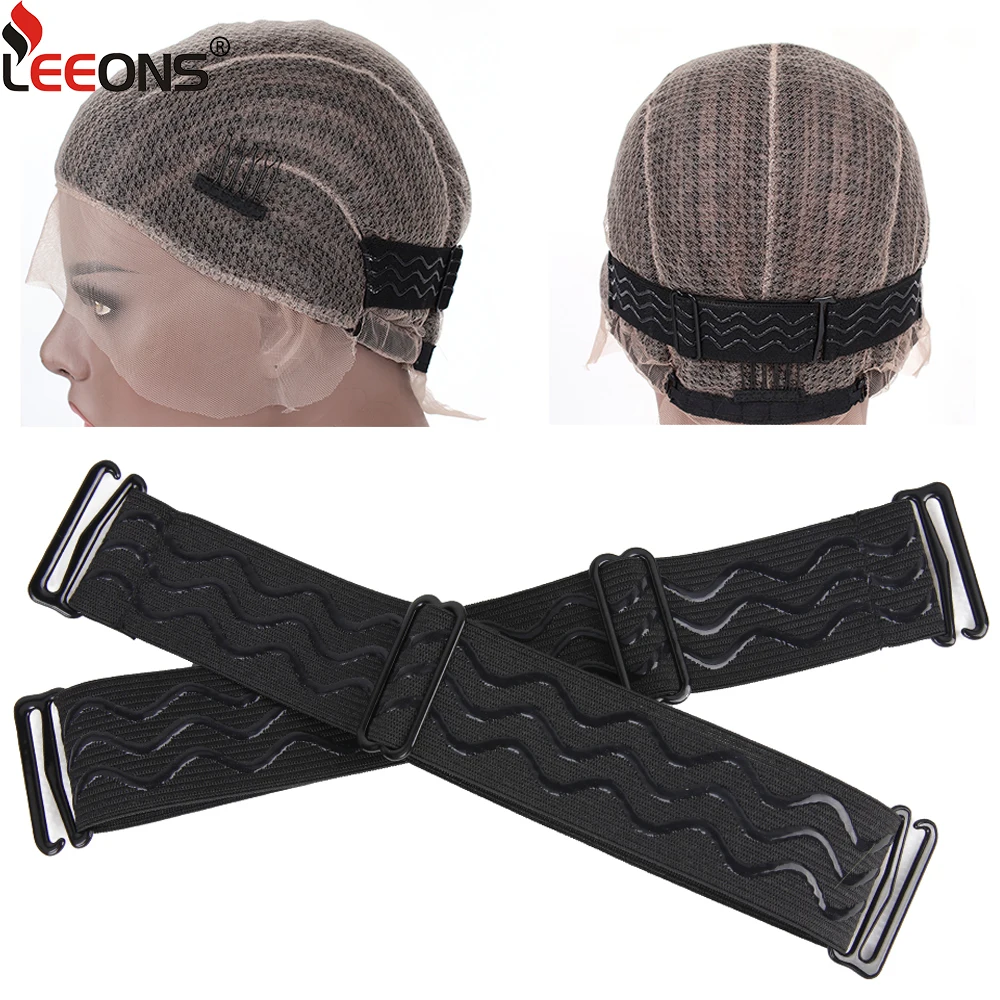 

Adjustable Elastic Band For Wigs Black 1/3/5Pcs Elastic Bands With Removable Buckles Wig Straps For Wigs Edges Making Wigs