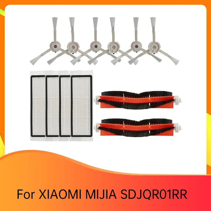 Sun Jade-accesorios para Robot de barrido, cepillos laterales, adaptado para Xiaomi SDJQR01RR