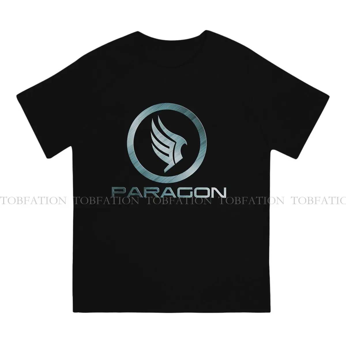 Metal Paragon Style TShirt Mass Effect Game 100% Cotton New Design Graphic  T Shirt Short Sleeve Ofertas