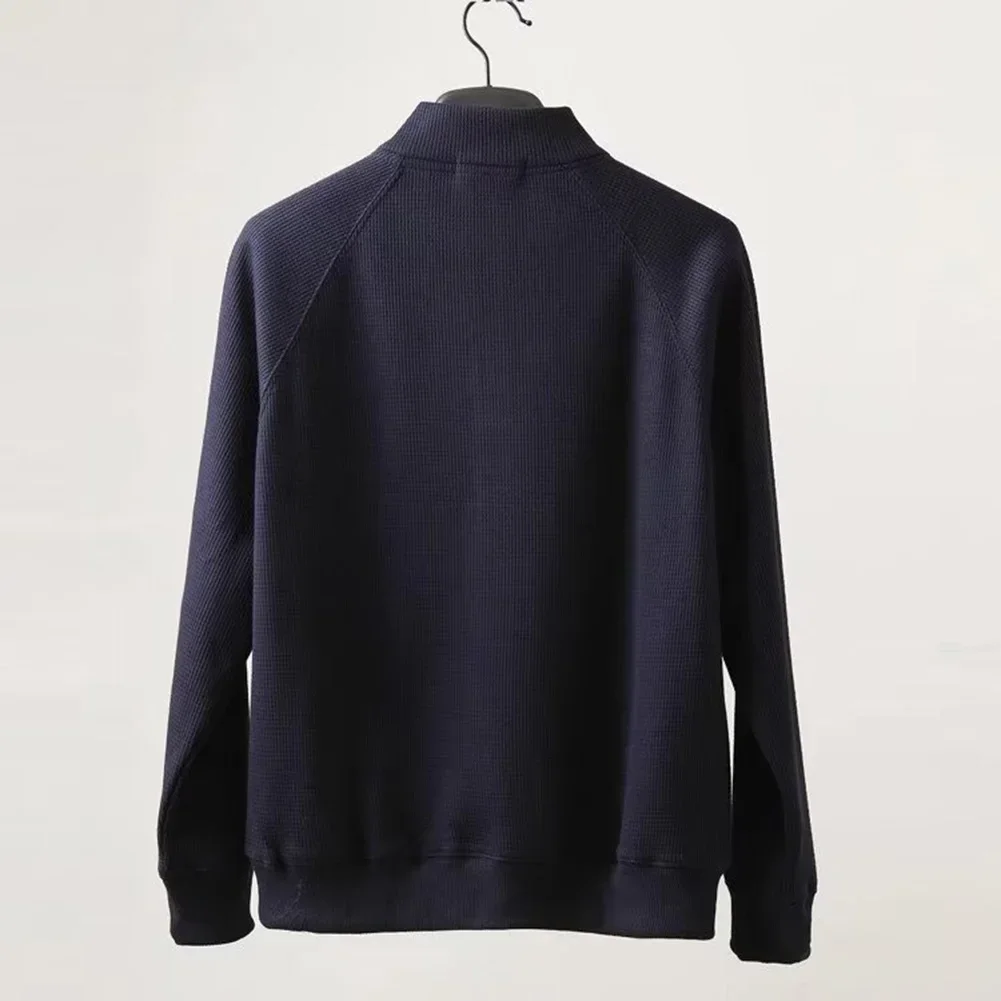 

Blue Mens Cardigan Sweater Lightweight Mens Cardigan Cardigan Vintage Sweater Polyester Material Size M-3XL Available