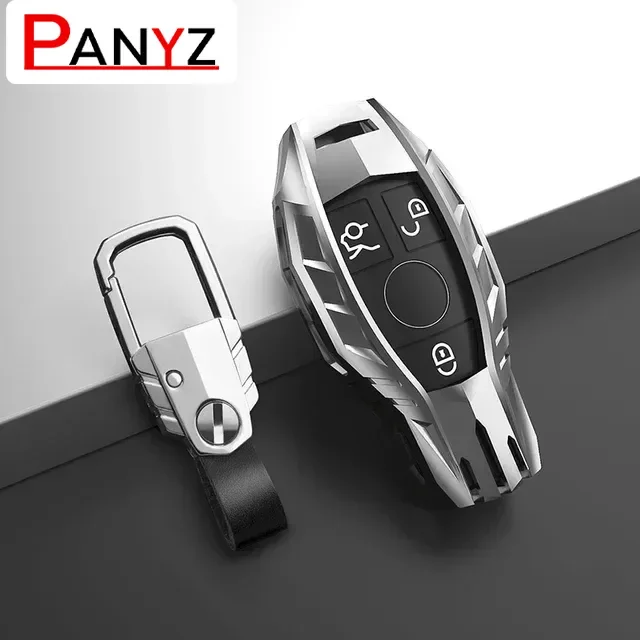 Чехол для автомобильного ключа с 2/3 кнопками, брелок для Mercedes Benz W204 W463 W176 W251 W205 A200 A260 A C R G Class GLA CLA GLK GLC CLS