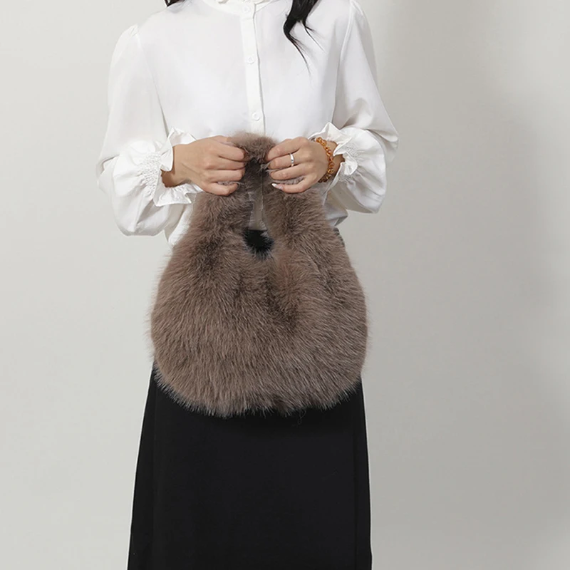 Thumbnail 2 - #47 Faux Fur Shoulder Bags Deals & Discounts