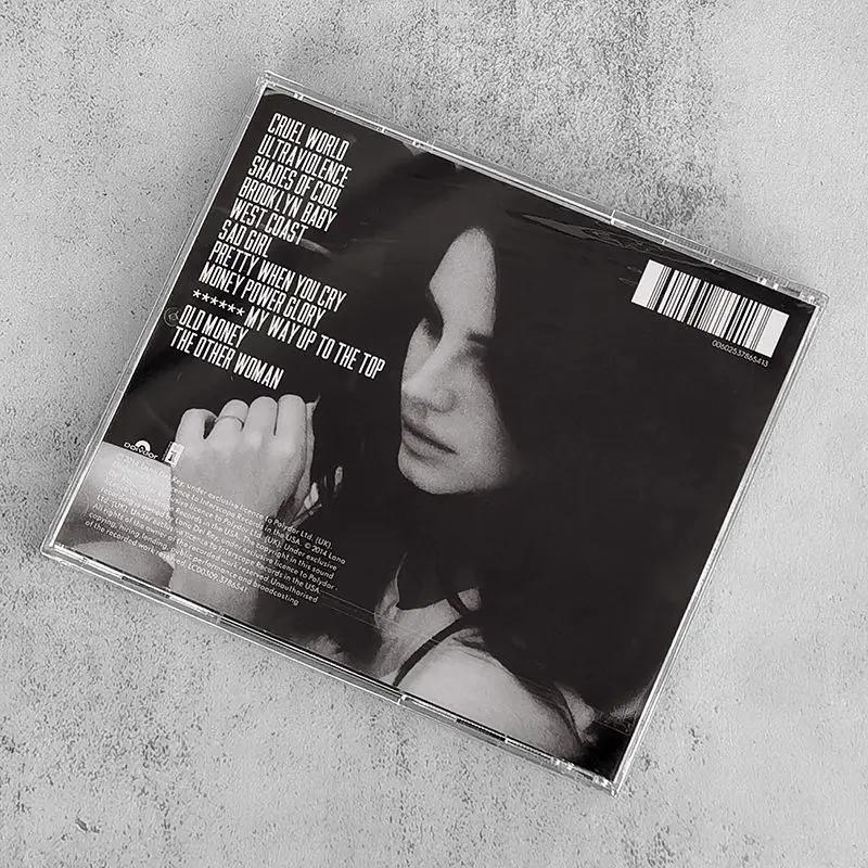 CD de Música de Lana Del Rey, Álbum de los Mejores Éxitos de Lizzy Grant, Disco Musical, Cosplay, Walkman, Bandas Sonoras para Coche, Colección de Música para Fiestas