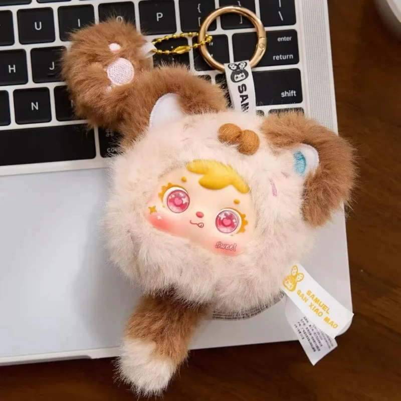 

Аутентичная серия Samuel Cat Claw, слепая коробка, модная игрушка, милая плюшевая кукла, брелок для ключей, сумка, очаровательный подарок для девочек и женщин