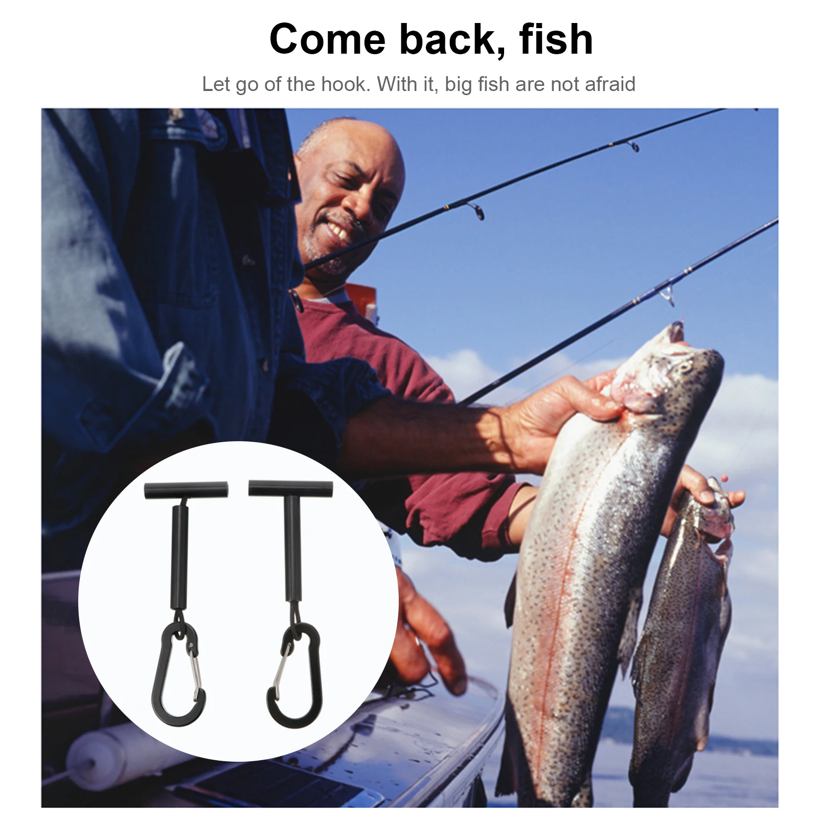 

Portable 5 Tippet Spools Holder Black Aluminum Fishing Line Tool Corrosion Resistant Elastic Loop Storage Device Shawl Spool