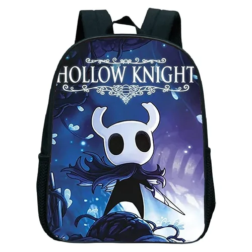 Mochila de dibujos animados de Caballero hueco, mochila escolar para niños de guardería, juego de Anime divertido, mochilas impermeables para niños y niñas en edad preescolar