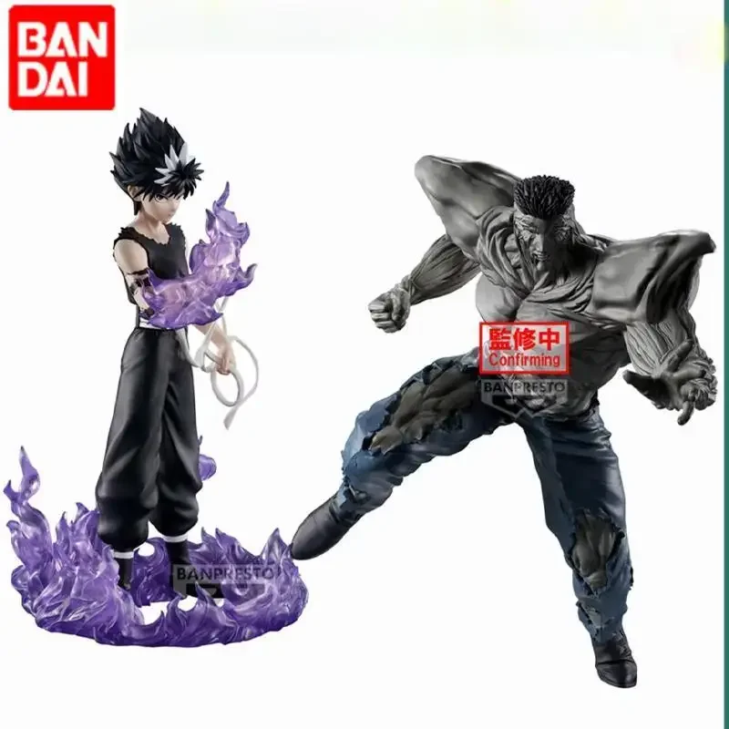 Bandai Figures Banpresto Yu Yu Hakusho Dark Tournament Hiei Younger Toguro PVC Figure Model Anime Desktop Ornament Doll Toy Gift