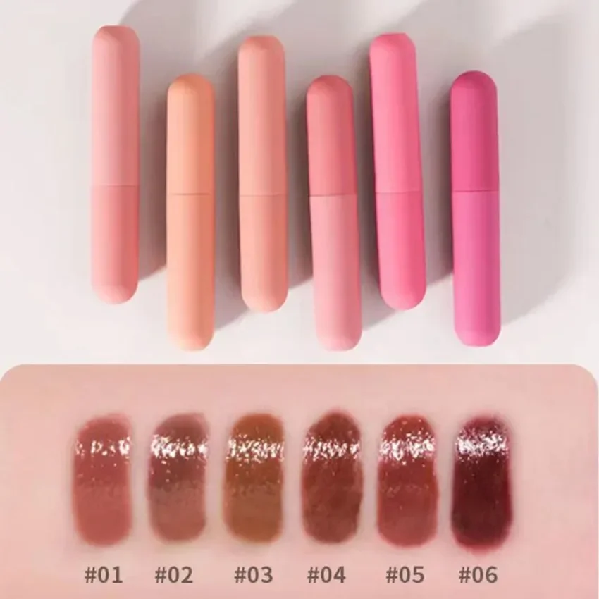 

Private Label 6colors Bullet Tip Lipgloss Moisturizing Long Lasting Mirror Lipgloss Crystal Glossier Liquid Lips Cosmetics Bulk