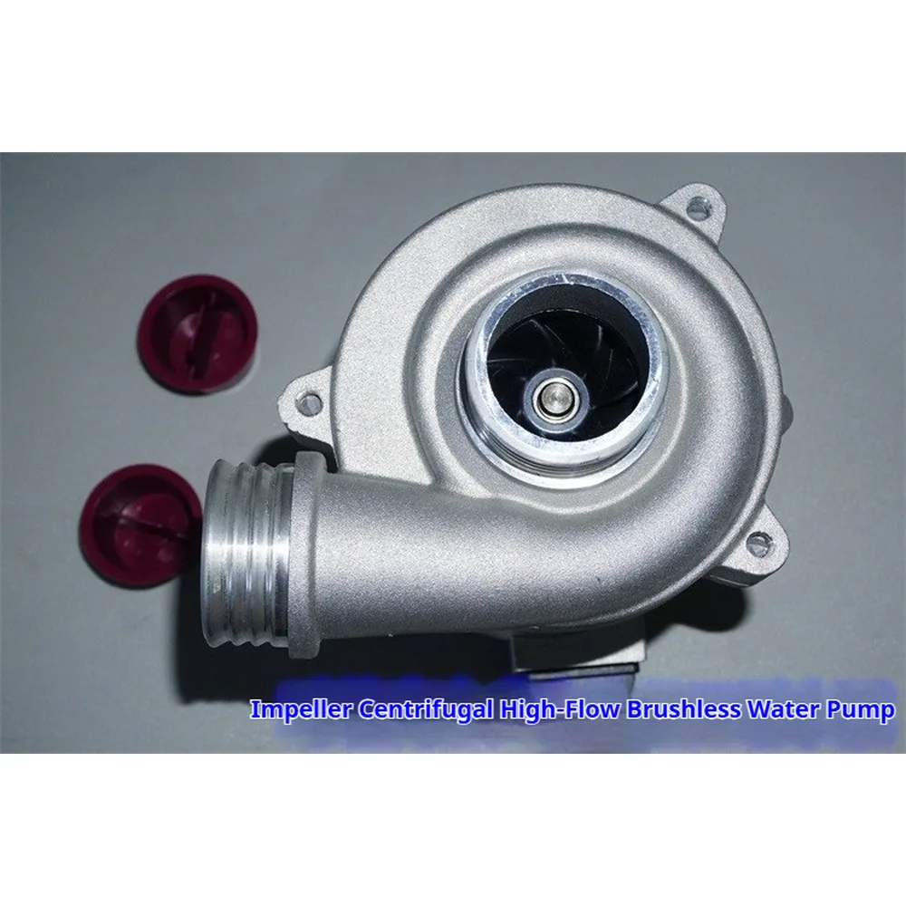 12V 250W High Flow Brushless Centrifugal Water Pump Built-in Driver Auto Cooling Circulation Pump PWM Speed Control Water Pump