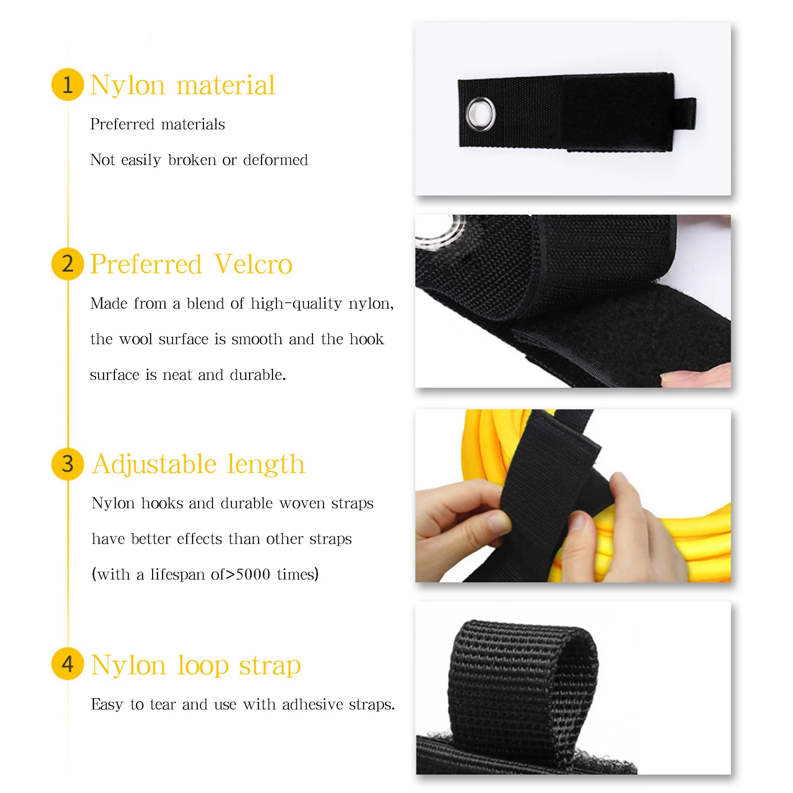 Extension Cord Organizer Home Garage Cable Straps Hanger Organizer Suitable for Cords Hoses Rope