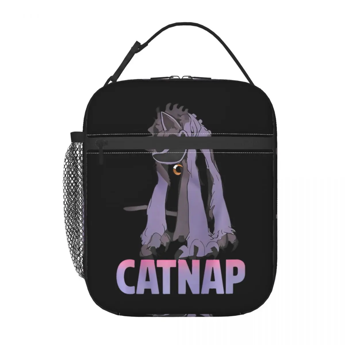 CATNAP-Lunch Bag Isolado para Piquenique, Engraçado e Bonito, Monster Merch, Armazenamento de alimentos, Refrigerador portátil, Caixas térmicas