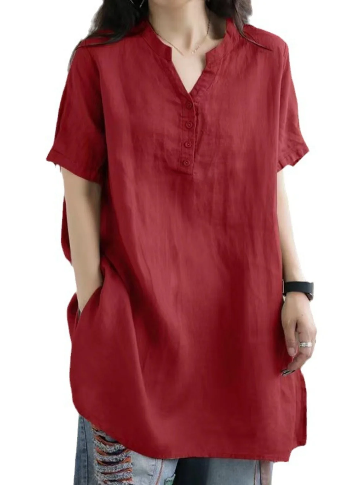 Loose Fit Cotton Li… - image