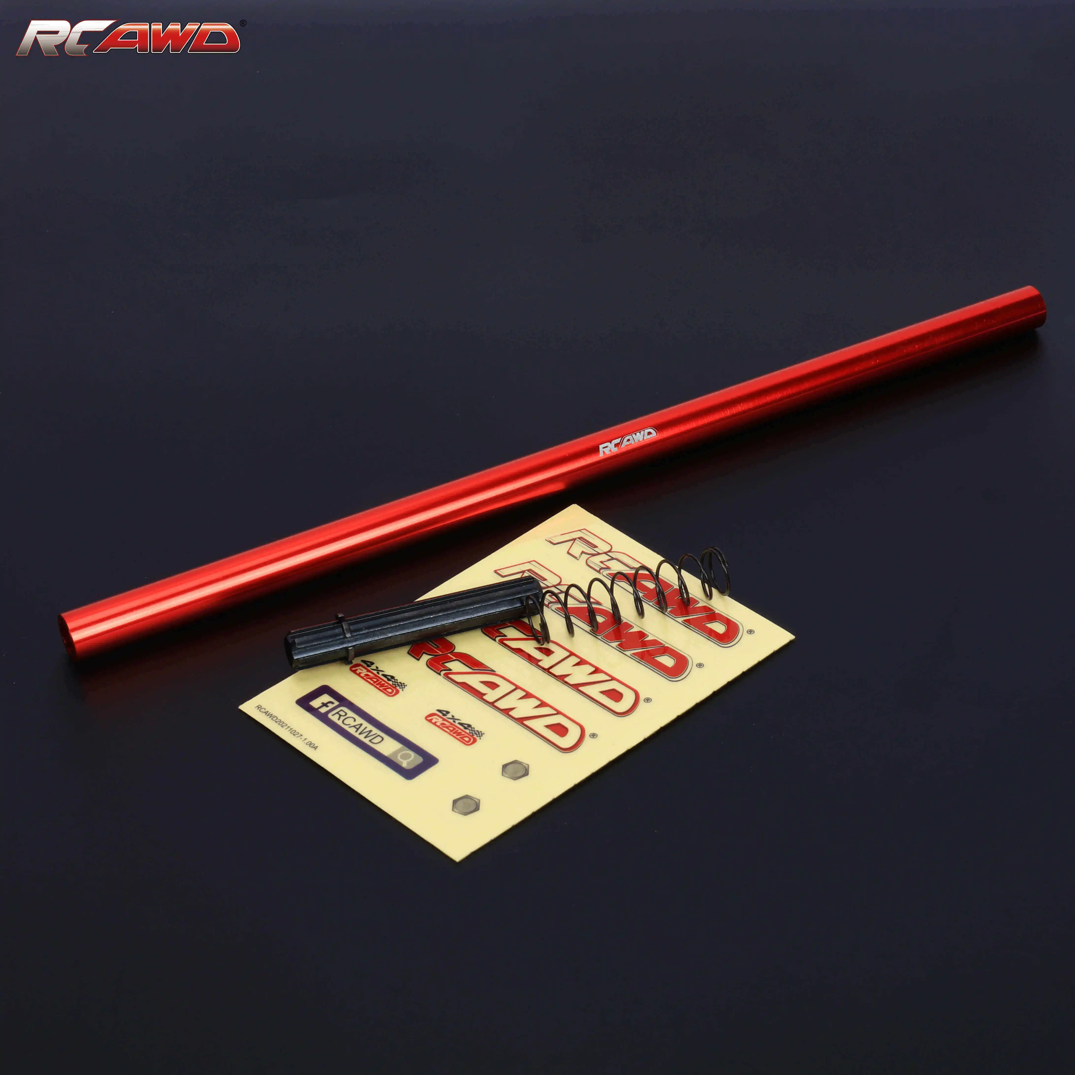 RCAWD 227MM Alloy Center Driveshaft for 1/10 ARRMA 4s Kraton Center Drive Shaft RC Monster Truck Upgrade Parts