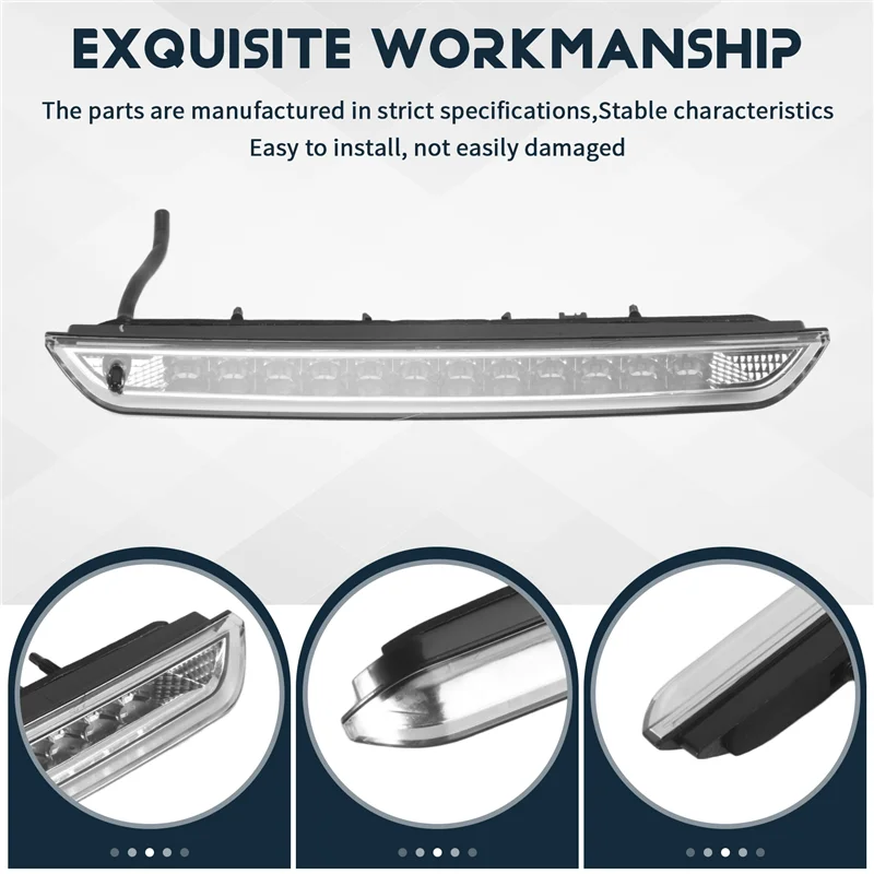 AED4-الخلفية عالية جبل وقف مصباح 3Rd الفرامل الثالث الذيل ضوء 6351LX لبيجو 2008 308 SW II 508 SW سيتروين C4 بيكاسو II DS6