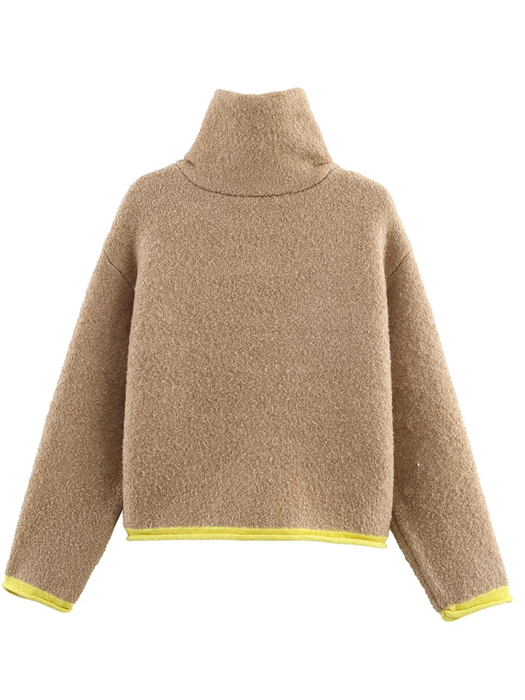 Damen-Strickjacke, 2025, Damenmode, Reißverschluss, lange Ärmel, Freizeit, Strickmantel, Damen, Hight Street, elegante Jacke