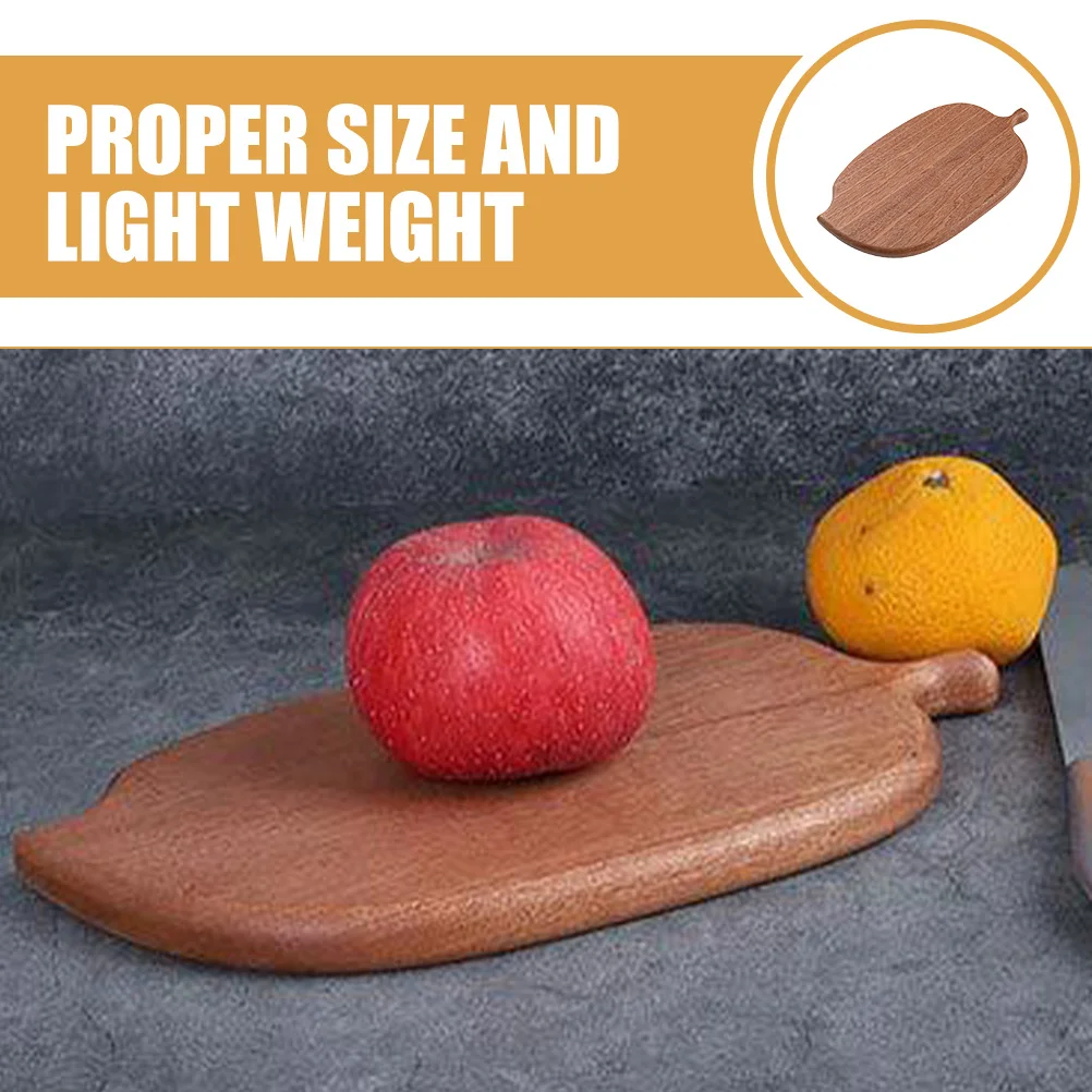 

Ebony Wood Cutting Board 30x17x2cm Kitchen Chopping Boards Vegetable Fruit Meat Bread Slicing Serving