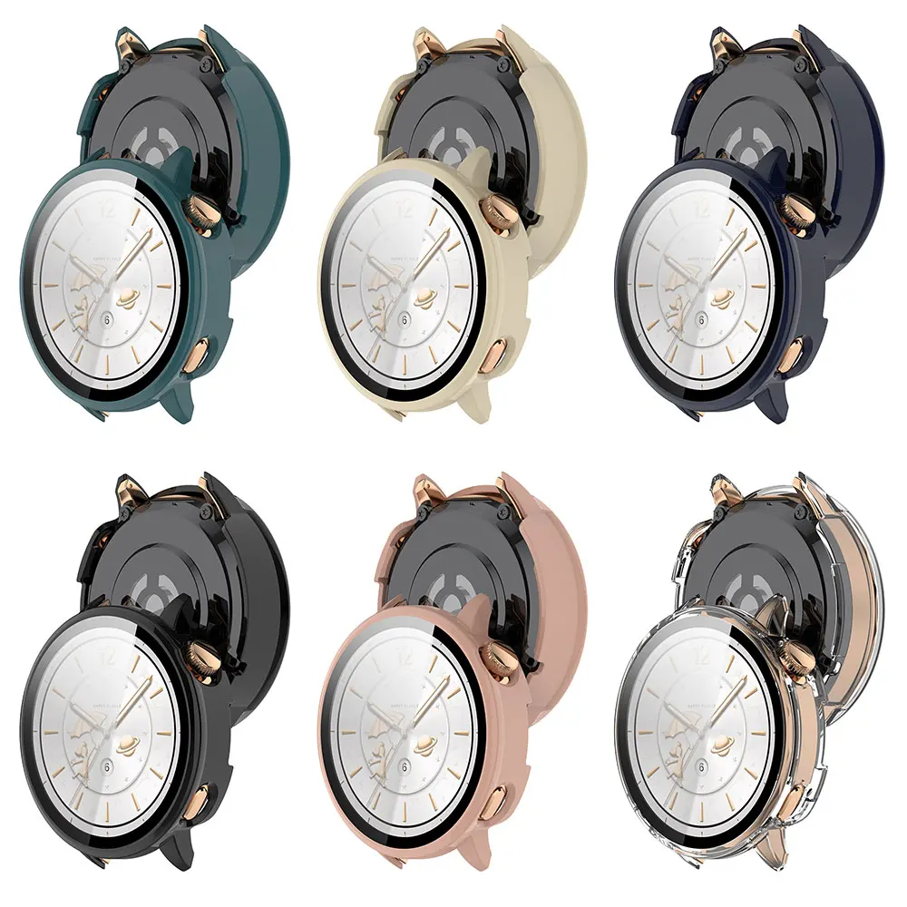 Screen Protector Cases+Tempered Glass For OPPO Watch X2 Mini Anti-Scratch Film Bumper Protective Shell Cover Watch Accessories