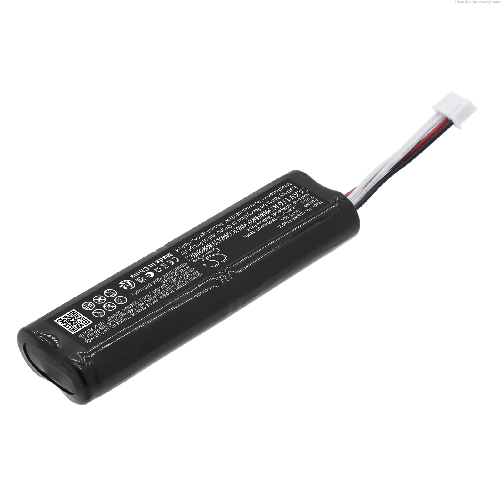 Cameron Sino 4.8V 1650mAh Replacement Battery BATT-005, BATT-003 for X-Rite Ihara Plate P300 P350 Ihara R710 R720 R730 R700